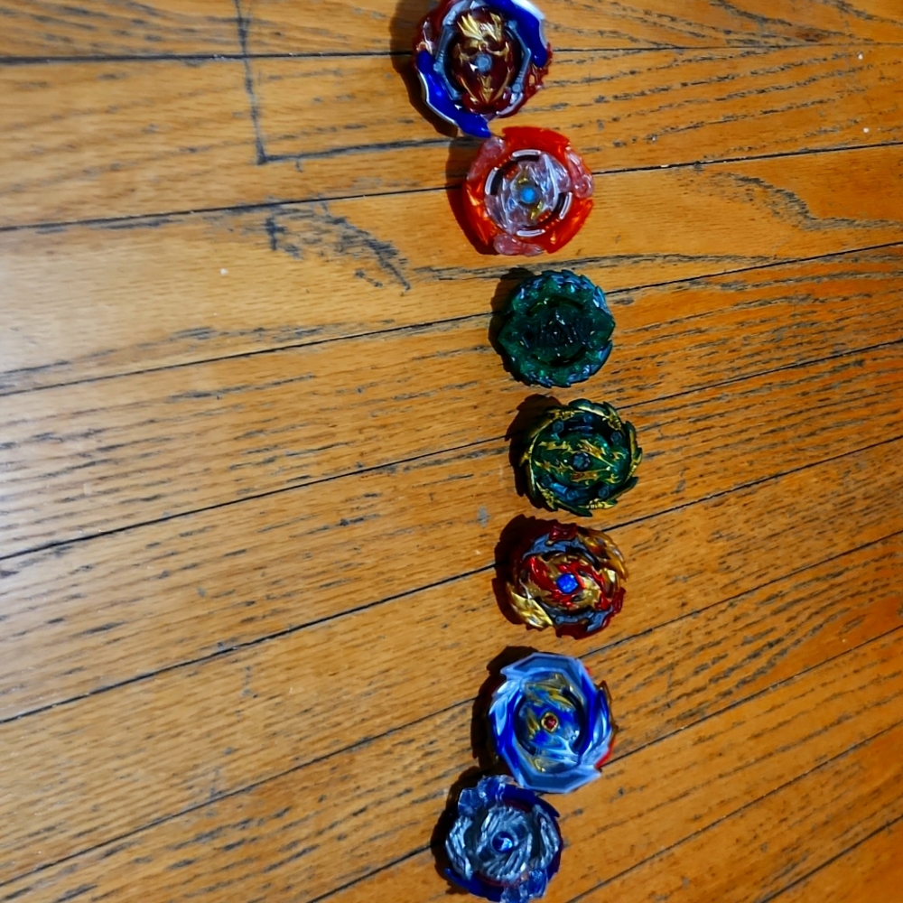 This is the best beyblades with cool and good ones. Such as spryzen and lunar. - Picture 1 of 8
